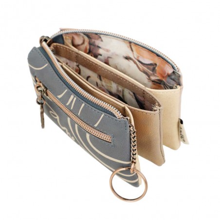 Anekke | Porte-monnaie triple "Whispers" | Porte-monnaie femme 3 poches marque Anekke pas cher Anekke | Porte-monnaie triple "Whispers" | Porte-monnaie femme 3 poches marque Anekke pas cher