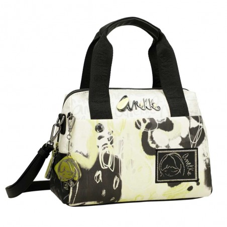 Anekke | Sac à main bowling Nature Edition "Towanda" | Sac femme éco-conçu en polyester recyclé Anekke pas cher Anekke | Sac à main bowling Nature Edition "Towanda" | Sac femme éco-conçu en polyester recyclé Anekke pas cher