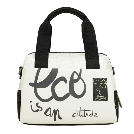 Anekke | Sac à main bowling Nature Edition "Towanda" | Sac femme éco-conçu en polyester recyclé Anekke pas cher Anekke | Sac à main bowling Nature Edition "Towanda" | Sac femme éco-conçu en polyester recyclé Anekke pas cher
