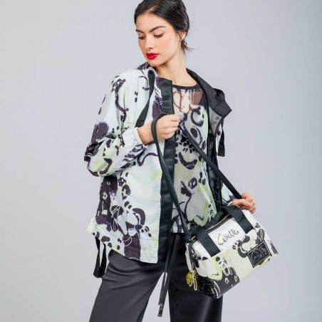 Anekke | Sac à main bowling Nature Edition "Towanda" | Sac femme éco-conçu en polyester recyclé Anekke pas cher Anekke | Sac à main bowling Nature Edition "Towanda" | Sac femme éco-conçu en polyester recyclé Anekke pas cher