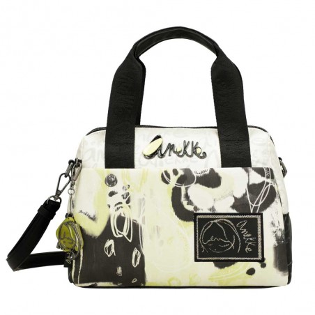 Anekke | Sac à main bowling Nature Edition "Towanda" | Sac femme éco-conçu en polyester recyclé Anekke pas cher Anekke | Sac à main bowling Nature Edition "Towanda" | Sac femme éco-conçu en polyester recyclé Anekke pas cher