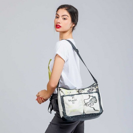 Anekke | Sac bandoulière Nature Edition "Towanda" | Sac femme porté croisé grand volume éco-conçu Anekke pas cher