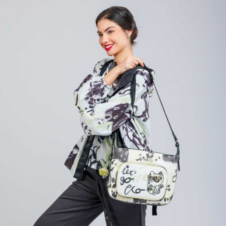 Anekke | Sac bandoulière souple Nature Edition "Towanda" | Grand sac femme porté croisé éco-conçu Anekke pas cher