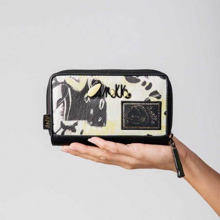 Anekke | Portefeuille compact zippé Nature Edition "Towanda" | Portefeuille femme moyen marque Anekke pas cher Anekke | Portefeuille compact zippé Nature Edition "Towanda" | Portefeuille femme moyen marque Anekke pas cher