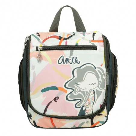 Anekke | Trousse de toilette femme "Smart" | Trousse de toilette voyage avec crochet marque Anekke pas cher Anekke | Trousse de toilette femme "Smart" | Trousse de toilette voyage avec crochet marque Anekke pas cher