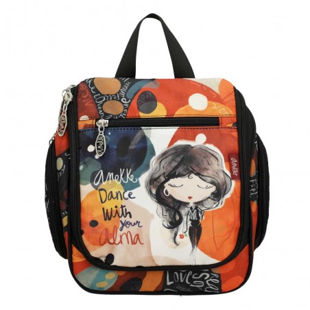 Anekke | Trousse de toilette femme "Alma" | Trousse de toilette voyage avec crochet marque Anekke pas cher Anekke | Trousse de toilette femme "Alma" | Trousse de toilette voyage avec crochet marque Anekke pas cher