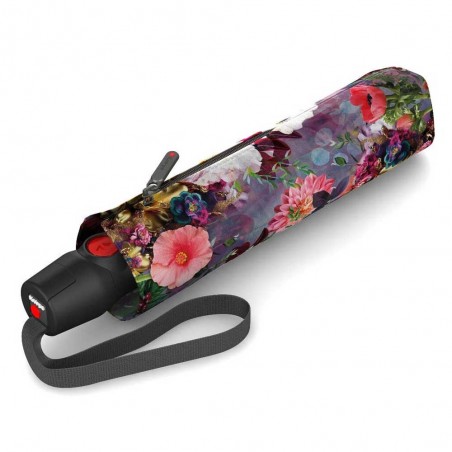 KNIRPS | Parapluie pliant "T200 Medium Duomatic" paradise | Parapluie femme ouverture fermeture automatique solide