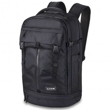 Sac à dos DAKINE "Verge Backpack" 32L black ripstop | Sac de voyage homme femme grand volume roadtrip écologique