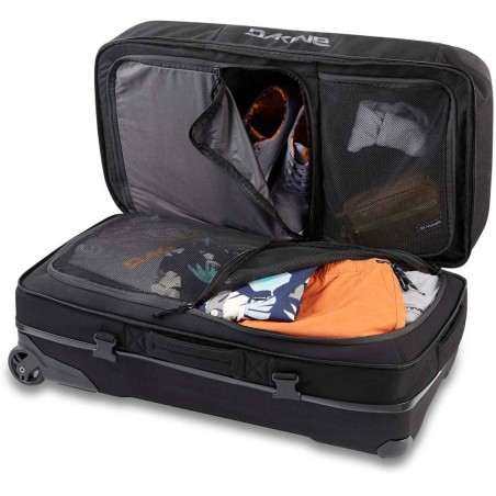 Sac de voyage à roulettes DAKINE "Split Roller" 85L noir | Bagage grande contenance qualité garantie à vie écologique Sac de voyage à roulettes DAKINE "Split Roller" 85L noir | Bagage grande contenance qualité garantie à vie écologique