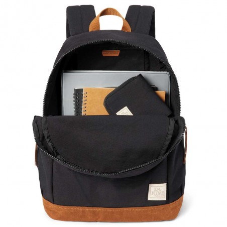Dakine | Sac à dos "Wednesday" 21L black onyx | Sac à dos toile canvas style casual noir Dakine | Sac à dos "Wednesday" 21L black onyx | Sac à dos toile canvas style casual noir