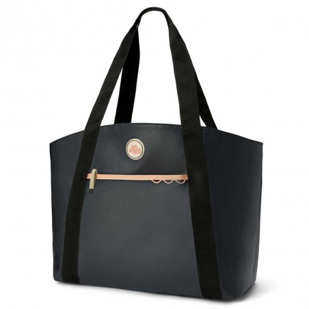 Dakine | Sac cabas "Renovation Tote" noir | Sac femme grand volume plage loisirs sport polyester recyclé