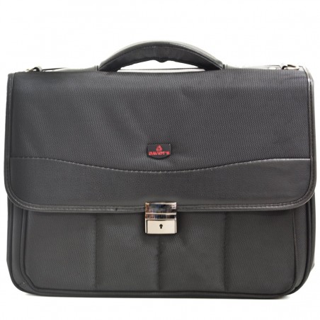 Cartable + poche-ordinateur 15 " DAVIDT'S - Noir