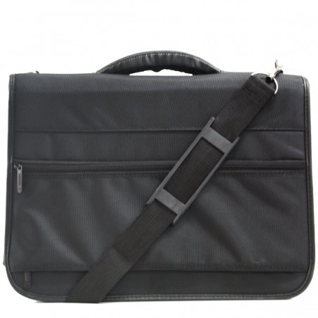 Cartable + poche-ordinateur 15 " DAVIDT'S - Noir