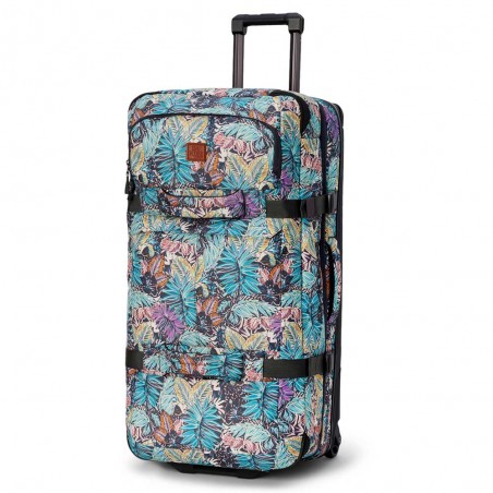 DAKINE | Sac de voyage à roulettes "Split Roller" 110L imprimé wailea | Valise trolley grand volume haute qualité