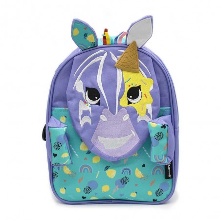 Les Déglingos | Sac à dos maternelle "Kiprokos le zèbre" | Petit sac à dos école crèche loisirs fille original pas cher Les Déglingos | Sac à dos maternelle "Kiprokos le zèbre" | Petit sac à dos école crèche loisirs fille original pas cher