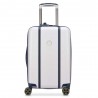Delsey | Valise cabine extensible Deauville ivoire/marine | Bagage à main haut de gamme élégant femme Delsey | Valise cabine extensible Deauville ivoire/marine | Bagage à main haut de gamme élégant femme