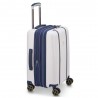 Delsey | Valise cabine extensible Deauville ivoire/marine | Bagage à main haut de gamme élégant femme Delsey | Valise cabine extensible Deauville ivoire/marine | Bagage à main haut de gamme élégant femme