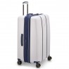Delsey | Valise soute L 76cm Deauville ivoire/marine | Bagage grande taille femme élégant qualité luxe pas cher Delsey | Valise soute L 76cm Deauville ivoire/marine | Bagage grande taille femme élégant qualité luxe pas cher