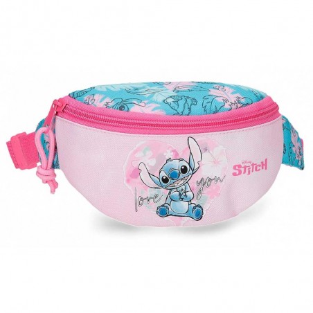 Disney | Sac banane fille Stitch "Heart" | Banane enfant décor Stitch pas cher Disney | Sac banane fille Stitch "Heart" | Banane enfant décor Stitch pas cher