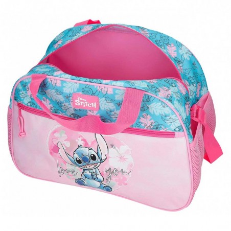 Disney | Sac de voyage enfant Stitch "Heart" | Petit bagage fille Stitch pas cher Disney | Sac de voyage enfant Stitch "Heart" | Petit bagage fille Stitch pas cher
