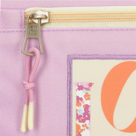 Pepe Jeans | Sac à dos à roulettes fille "Sandra" | Sac scolaire trolley solide imprimé style Liberty