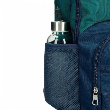 Pepe Jeans | Sac à dos à roulettes garçon "Ben" | Sac scolaire trolley haute qualité