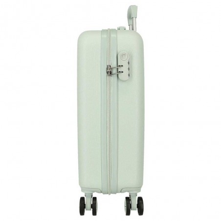 Roll Road | Valise cabine fille "Spring is here" vert amande | Bagage enfant design original pas cher Roll Road | Valise cabine fille "Spring is here" vert amande | Bagage enfant design original pas cher