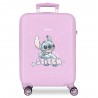 Disney | Valise cabine Stitch "Lovely" | Valise enfant fille licence officielle Disney Stitch Disney | Valise cabine Stitch "Lovely" | Valise enfant fille licence officielle Disney Stitch
