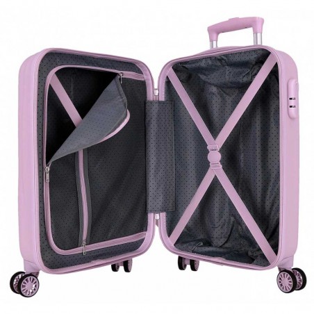 Disney | Valise cabine Stitch "Lovely" | Valise enfant fille licence officielle Disney Stitch Disney | Valise cabine Stitch "Lovely" | Valise enfant fille licence officielle Disney Stitch
