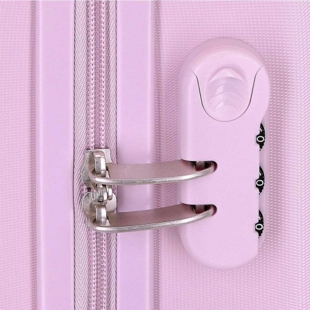 Disney | Valise cabine Stitch "Lovely" | Valise enfant fille licence officielle Disney Stitch Disney | Valise cabine Stitch "Lovely" | Valise enfant fille licence officielle Disney Stitch