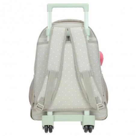 Disney | Sac à dos à roulettes Minnie "Wild Nature" | Sac scolaire trolley fille original et solide pas cher