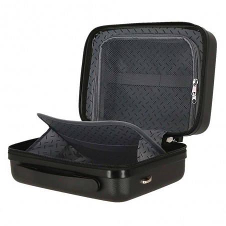 Disney | Vanity case Stitch "Cute" noir | Trousse de toilette fille Stitch
