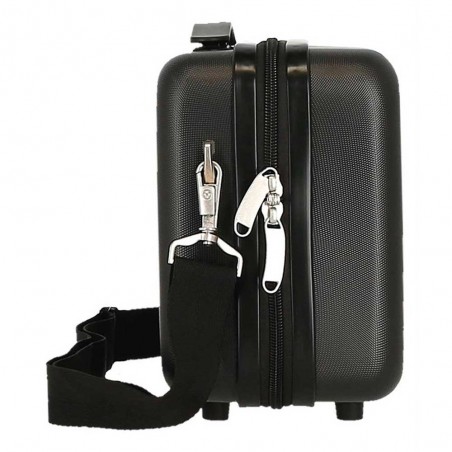 Disney | Vanity case Stitch "Cute" noir | Trousse de toilette fille Stitch