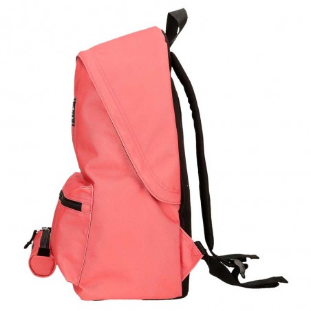 Pepe Jeans | Sac à dos + trousse "Aris Colorful" corail | Ensemble sac à dos et trousse scolaire pas cher Pepe Jeans | Sac à dos + trousse "Aris Colorful" corail | Ensemble sac à dos et trousse scolaire pas cher