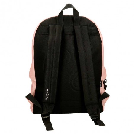 Pepe Jeans | Sac à dos + trousse "Aris Colorful" rose clair | Ensemble sac à dos et trousse scolaire pas cher Pepe Jeans | Sac à dos + trousse "Aris Colorful" rose clair | Ensemble sac à dos et trousse scolaire pas cher