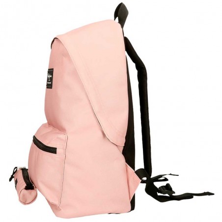 Pepe Jeans | Sac à dos + trousse "Aris Colorful" rose clair | Ensemble sac à dos et trousse scolaire pas cher Pepe Jeans | Sac à dos + trousse "Aris Colorful" rose clair | Ensemble sac à dos et trousse scolaire pas cher