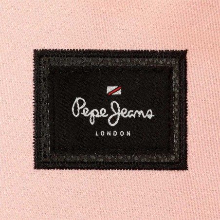 Pepe Jeans | Sac à dos + trousse "Aris Colorful" rose clair | Ensemble sac à dos et trousse scolaire pas cher Pepe Jeans | Sac à dos + trousse "Aris Colorful" rose clair | Ensemble sac à dos et trousse scolaire pas cher