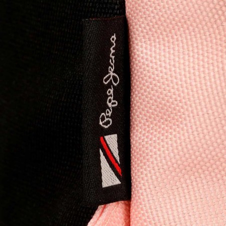 Pepe Jeans | Sac à dos + trousse "Aris Colorful" rose clair | Ensemble sac à dos et trousse scolaire pas cher Pepe Jeans | Sac à dos + trousse "Aris Colorful" rose clair | Ensemble sac à dos et trousse scolaire pas cher