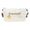 Les Tropéziennes | Pochette bandoulière "Panama" blanc | Petit sac porté croisé femme style panier pas cher Les Tropéziennes | Pochette bandoulière "Panama" blanc | Petit sac porté croisé femme style panier pas cher