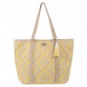 Les Tropéziennes | Sac shopping "Heia" jaune | Sac de plage femme style bohème chic pas cher Les Tropéziennes | Sac shopping "Heia" jaune | Sac de plage femme style bohème chic pas cher