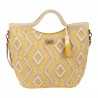Les Tropéziennes | Sac porté main "Heia" jaune | Sac à main femme style bohème chic pas cher Les Tropéziennes | Sac porté main "Heia" jaune | Sac à main femme style bohème chic pas cher