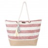 Les Tropéziennes | Panier de plage "Joy" rouge | Sac de plage femme pas cher Les Tropéziennes | Panier de plage "Joy" rouge | Sac de plage femme pas cher