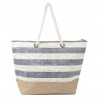 Les Tropéziennes | Panier de plage "Joy" bleu | Sac de plage femme pas cher Les Tropéziennes | Panier de plage "Joy" bleu | Sac de plage femme pas cher
