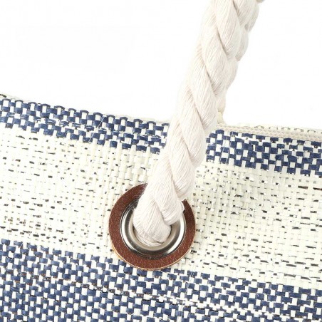 Les Tropéziennes | Panier de plage "Joy" bleu | Sac de plage femme pas cher Les Tropéziennes | Panier de plage "Joy" bleu | Sac de plage femme pas cher