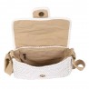 Les Tropéziennes | Sac bandoulière "Gaia" blanc | Sac femme porté croisé style bohème chic été pas cher Les Tropéziennes | Sac bandoulière "Gaia" blanc | Sac femme porté croisé style bohème chic été pas cher