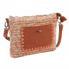 Les Tropéziennes | Sac bandoulière "Enoha" orange | Pochette femme porté croisé ou main style bohème chic Les Tropéziennes | Sac bandoulière "Enoha" orange | Pochette femme porté croisé ou main style bohème chic