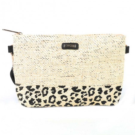 Les Tropéziennes | Pochette bandoulière "Kailani" | Petit sac femme style panier de plage pas cher Les Tropéziennes | Pochette bandoulière "Kailani" | Petit sac femme style panier de plage pas cher