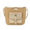 Les Tropéziennes | Sac bandoulière "Dario" beige | Sac femme forme panier porté épaule pas cher Les Tropéziennes | Sac bandoulière "Dario" beige | Sac femme forme panier porté épaule pas cher