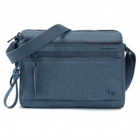 Hedgren | Sac bandoulière "Eye" jean vintage indigo | Sac femme léger pratique style urbain chic vert clair pas cher Hedgren | Sac bandoulière "Eye" jean vintage indigo | Sac femme léger pratique style urbain chic vert clair pas cher