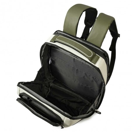 Hedgren | Sac à dos de voyage "Trip Performance" M vaporous grey/olive | Sac à dos imperméable taille cabine